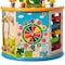 Shpilmaster 8 in 1 Wooden Kids Activity Play Cube, Fun Toy Center For Playroom, Nursery, and Doctors' Office QI004595 - alternate 4